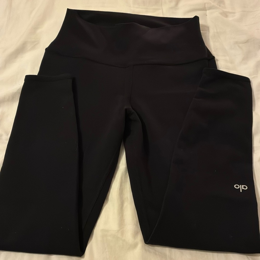 Alo high waist airbrush, legging size large